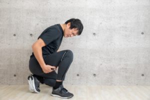 肉離れに悩むイメージ画像