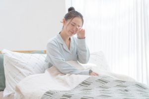 不眠症で悩む方のイメージ図